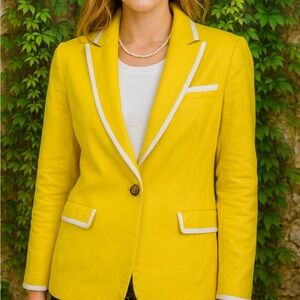 BODEN Golden Single-Button Blazer, 8R